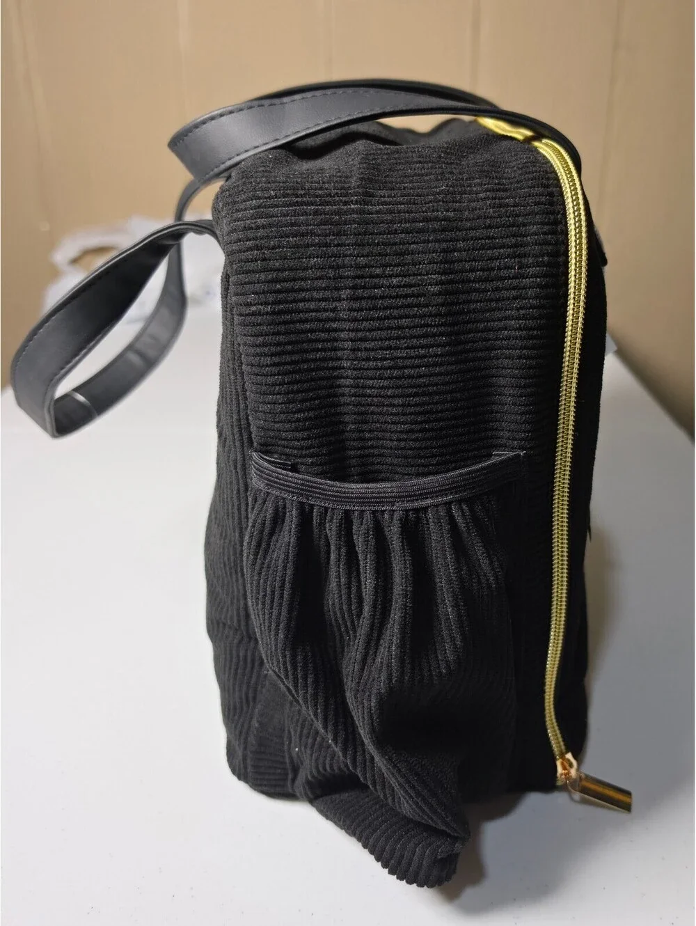 Badgley Mischka Black Insulated Lunch Tote with Reusable Containers and Ice Pack